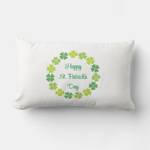 St. Patrick's Clover Pillow