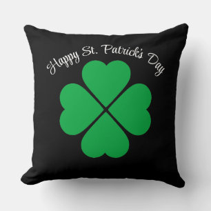 St. Patrick's Clover Pillow