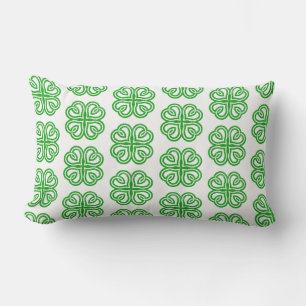St. Patrick's Clover Pillow