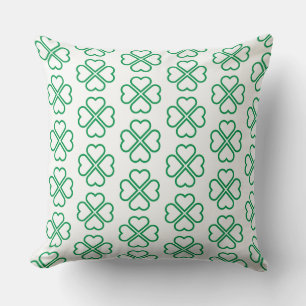 St. Patrick's Clover Pillow