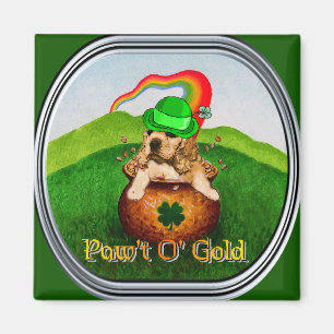 St. Patrick's Cocker Spaniel Gifts Magnet