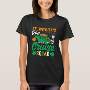 St Patrick's Cruise Squad Funny Saying Design T-Shirt