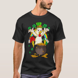 St Patricks Day 2021 Irish Chicken Leprechaun T-Shirt