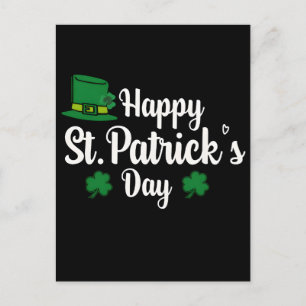 St. Patrick's Day 2026: Kiss Me I’m Irish, Emerald Holiday Postcard