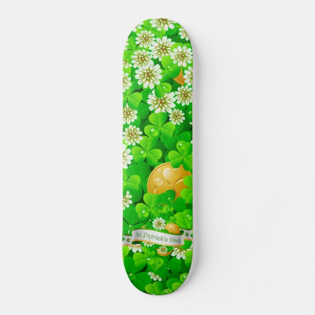 St. Patrick's Day 20/21A Skateboard (Front)