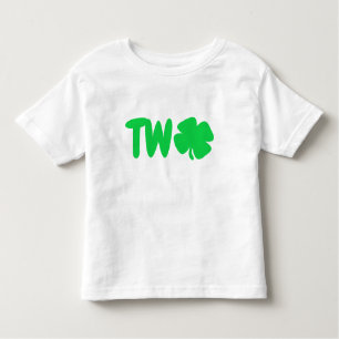 St Patrick's Day 2nd Birthday Toddler T-Shirt