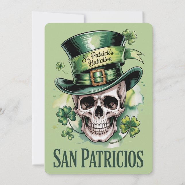 St. Patrick's Day 60th Birthday Card (Front)