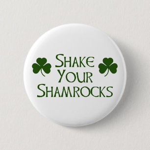 St. Patricks Day 6 Cm Round Badge