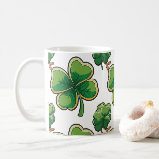 St. Patrick's Day And 4th Of July Celebration Coffee Mug