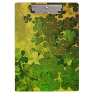 St. Patrick's Day and Good Luck ,‎Four-leaf clover Clipboard