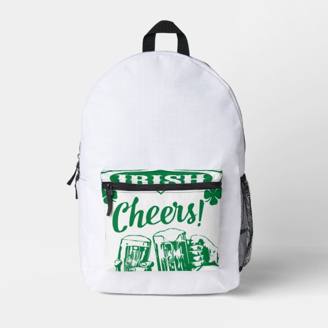 St. Patrick's day, backpack 🎒 (Front)