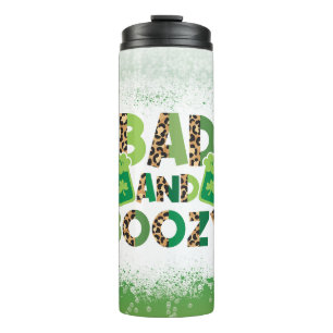 St Patrick's Day Bad and Boozy Thermal Tumbler