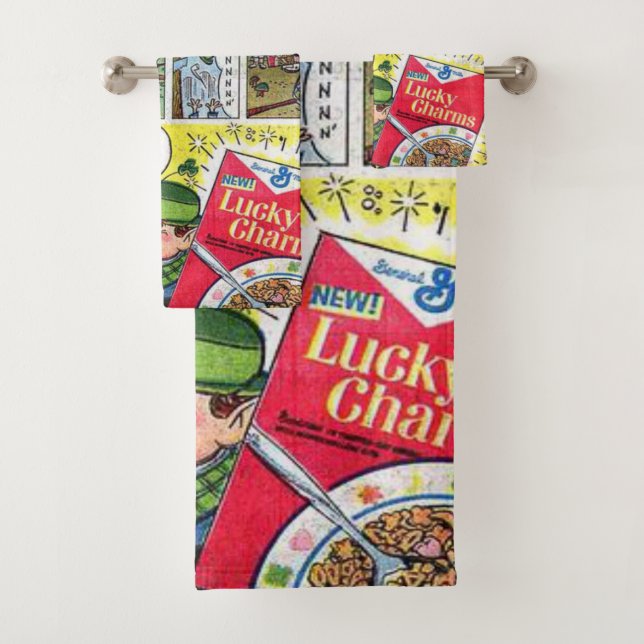 St. Patrick's Day Bathroom Towel Sets (Insitu)