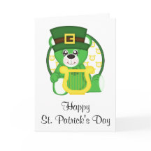 St. Patrick's Day Bear