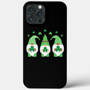 St Patrick's Day Bearded Diversity Gnomes With iPhone 13 Pro Max Case