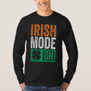 St Patrick's Day Beer Drinking Ireland Irish Mode T-Shirt