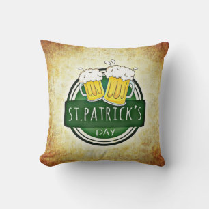 St. Patrick's Day Beers Cushion