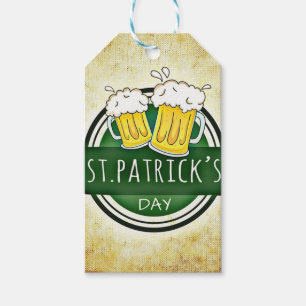 St. Patrick's Day Beers Gift Tags