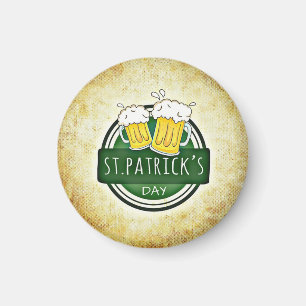 St. Patrick's Day Beers Magnet