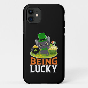 St. Patrick's Day Being Lucky Case-Mate iPhone Case