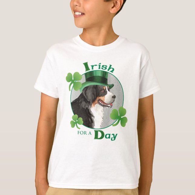 St. Patrick's Day Berner T-Shirt (Front)