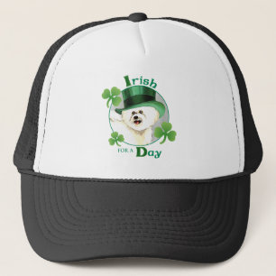 St. Patrick's Day Bichon Trucker Hat