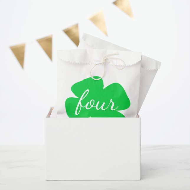St Patrick's Day Birthday Favour Bag (Party)