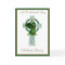 St. Patrick's Day Birthday Green Celtic Cross