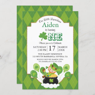 St. Patrick's Day Birthday Party Invitation