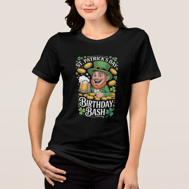 St. Patrick's Day Birthday Tee (Front)