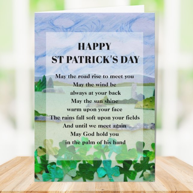 St Patrick's Day Blessing  Card (Creator Uploaded)