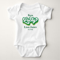 St. Patrick's Day Born Lucky Customisable Name