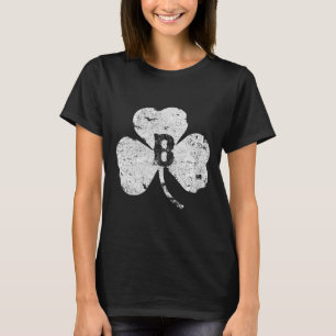 St. Patricks Day Boston Distressed Irish Shamrock T-Shirt
