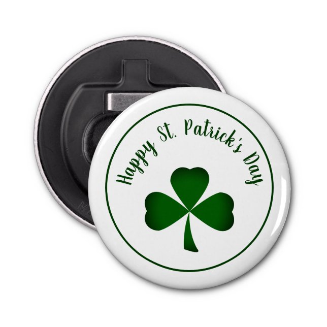 St. Patrick's Day  Bottle Opener (Front)