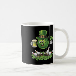 St. Patrick's Day Bowling Drinking Beer Lover Play Coffee Mug