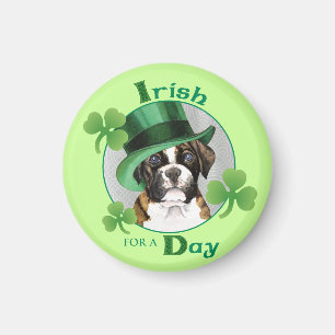 St. Patrick's Day Boxer Magnet