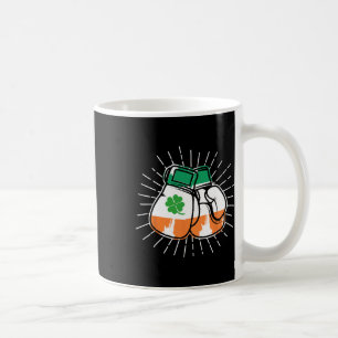 St. Patricks Day Boxing Lover Irish Gloves Paddys Coffee Mug