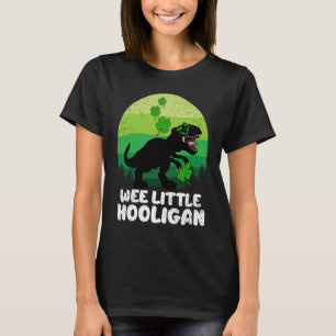St Patricks Day Boys Kids Toddlers Wee Little Hool T-Shirt
