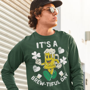 St. Patrick's Day Brew Funny Pun T-Shirt