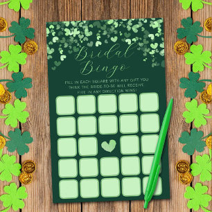 St. Patrick's Day Bridal Shower Bingo Game