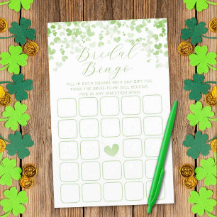 St. Patrick's Day Bridal Shower Bingo Game