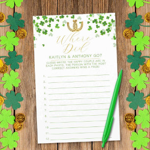 St. Patrick's Day Bridal Shower Where Did They Go?