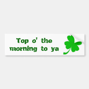 St Patrick's Day Bumper Sticker