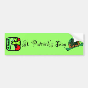 St. Patrick's Day Bumpersticker Bumper Sticker