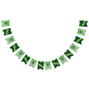 St Patrick's Day bunting banner
