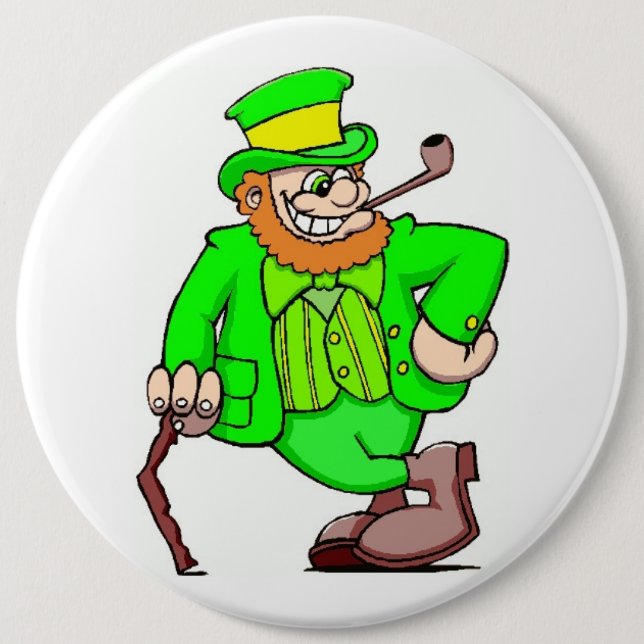 St Patrick's Day Button (Front)