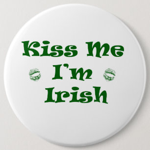 St Patrick's Day Button