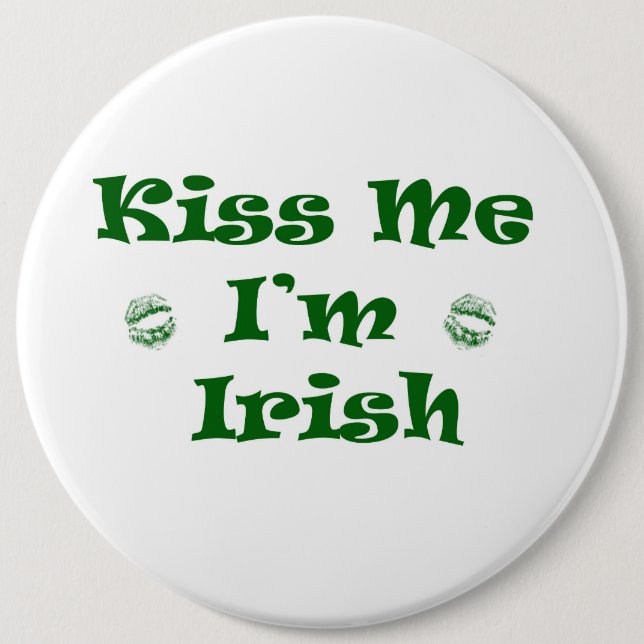 St Patrick's Day Button (Front)