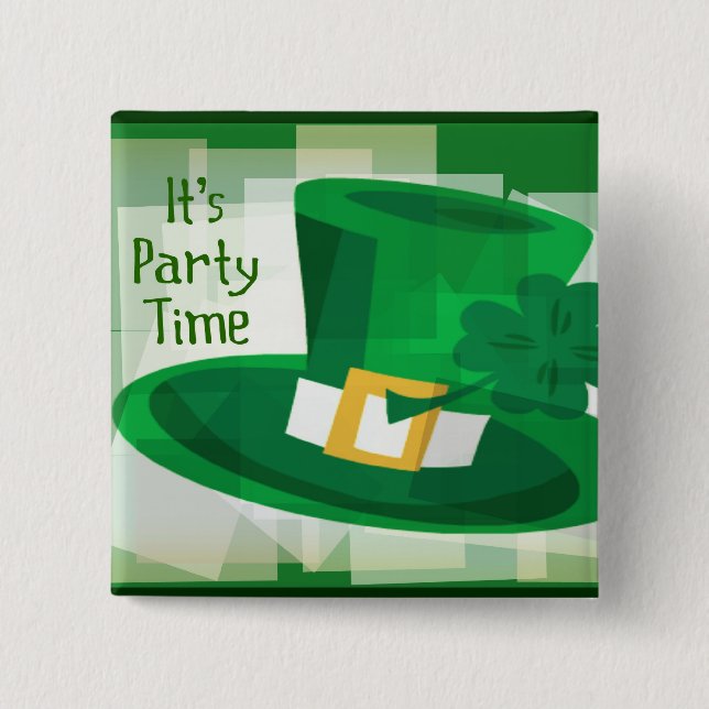 St. Patrick's Day Button (Front)