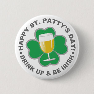 St. Patrick's Day button